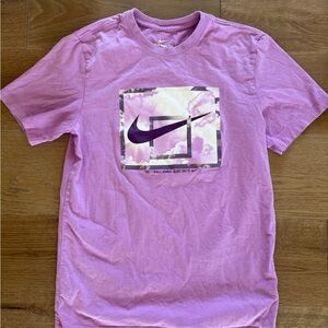 Nike Lavender Tee with Logo